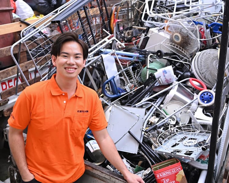 The millennial karung guni man who set up his own company to ‘make something of himself’