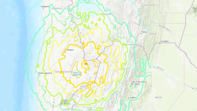 智利北部发生7.4 级强烈地震
