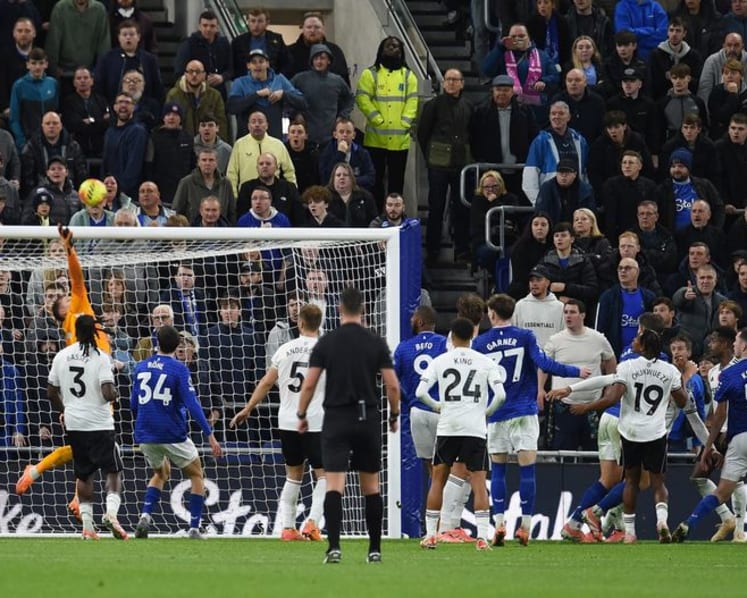 Everton ease to dominant 2-0 home win over Fulham