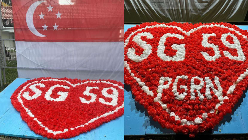 Man investigated for suspected involvement in rearranging National Day floral decorations at Pandan Gardens Man investigated for suspected involvement in rearranging National Day floral decorations at Pandan Gardens