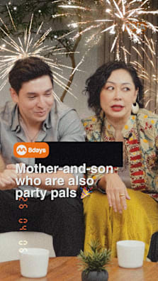 Would you party with your mum? Cassandra See and her son Lukas sure do 🎉 Catch mother and son on new 8days chat show DNA on Mediacorp Entertainment on YouTube and mewatch! Link in profile #8dayssg #8dayssgintv #parenting #party #fyp 