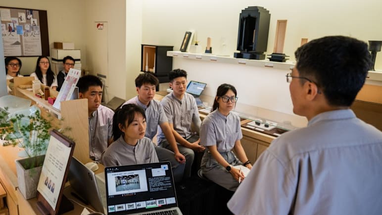 Why these young Chinese chose to work with the dead