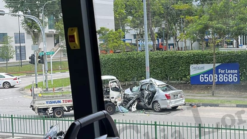 68-year-old Grab driver dies after collision with lorry in Ang Mo Kio