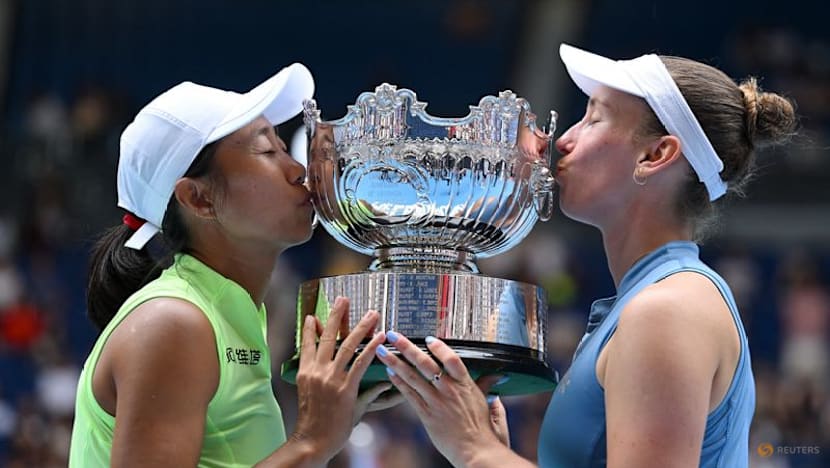 Mertens and Zhang win Australian Open women's doubles crown