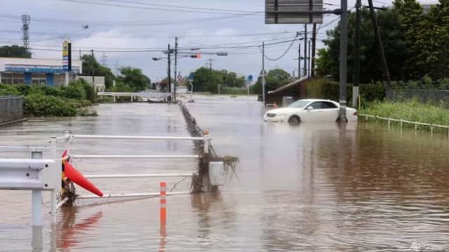 日本九州连日暴雨已致三人死亡 数人失踪