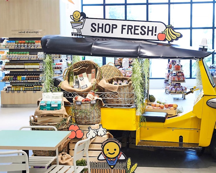 How To Shop & Eat Without Talking To Humans At Honestbee’s High-Tech Grocery & Dining Concept Habitat