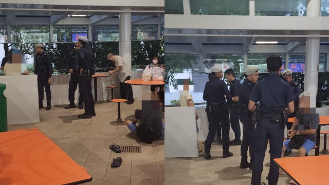 三男勿洛小贩中心扭打 至少一人爆头受伤