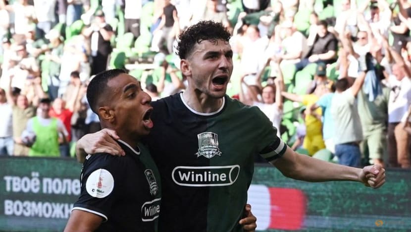 Krasnodar celebrate first Russian league title