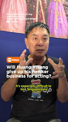 He also reveals how things are now with his neighbouring stall owner 👀 #8dayssg #8dayssglocalent #hawker #actor #fypsg  