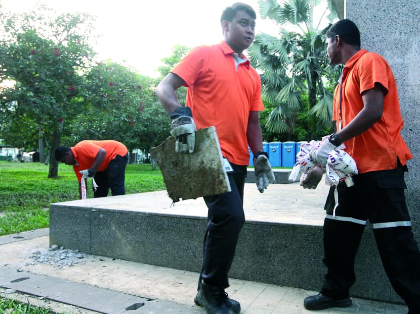 Residents, shops pick up the pieces after riot