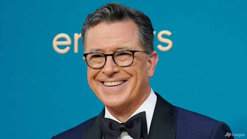 'Fired and festive': Late Show host Stephen Colbert bows out