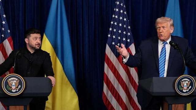 泽连斯基称特朗普为促停战向其施压 是不合理的