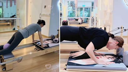 Pilates reformer celeb face