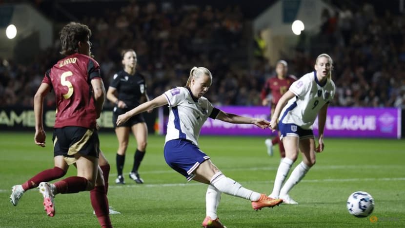 England thrash Belgium 5-0, Spain beat Portugal in Women's Nations League