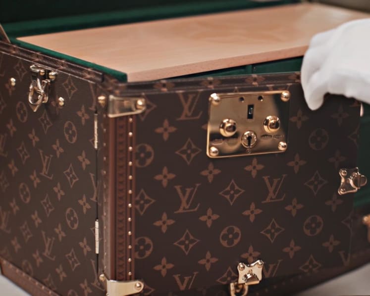 Unlocking the secrets of the iconic Louis Vuitton trunk in Asnieres, France, the historic home of the Vuitton family