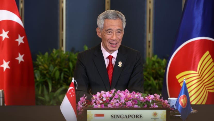 Singapore urges Myanmar to cooperate with ASEAN, 'gravely concerned' with situation in country: PM Lee Singapore urges Myanmar to cooperate with ASEAN, 'gravely concerned' with situation in country: PM Lee