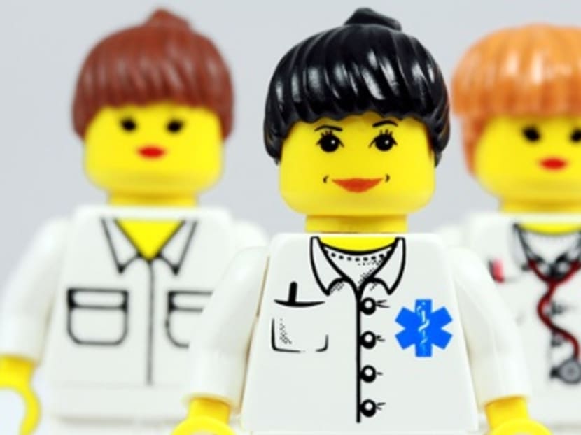 The toy company has been criticised in the past over a line of building blocks geared for girls called featuring slim female figurines that lock into pastel-painted settings such as a beauty salon and bakery. Photo: Guardian