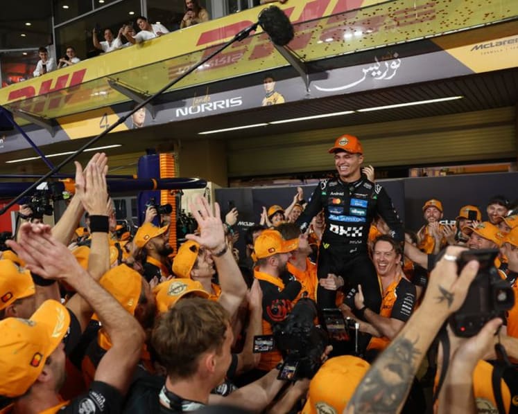 Norris steps up as a fresh champion for Formula One's new era