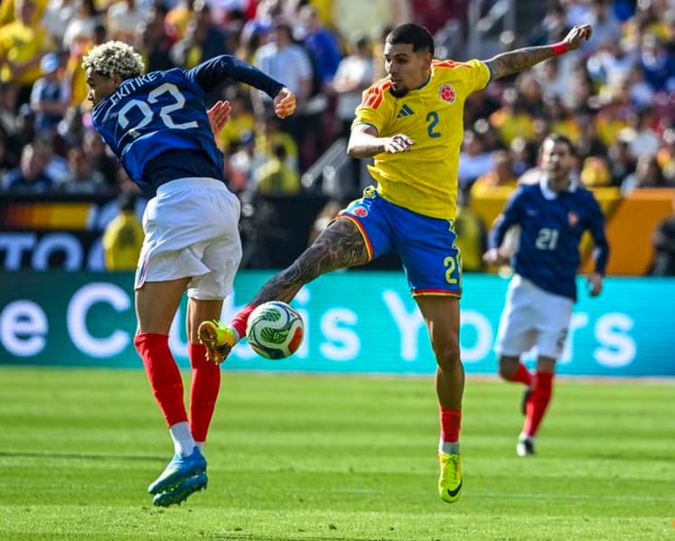 France showcase firepower and squad depth in 3-1 Colombia win