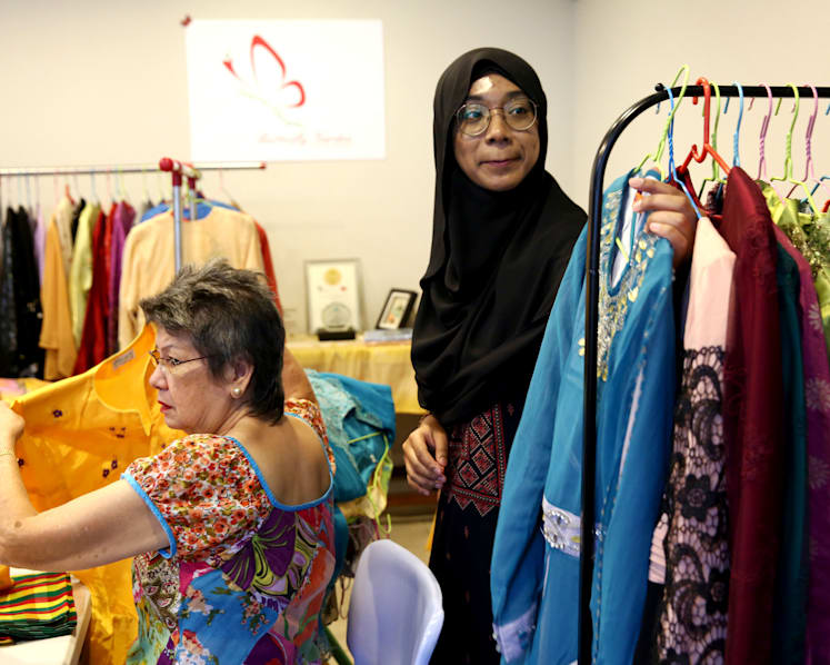 Used clothing brings festive cheer to needy families in Tampines Changkat