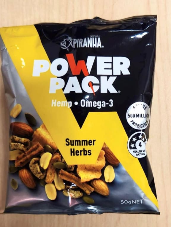 The Piranha Power Pack Nuts have been removed from vending machines. The Piranha Power Pack Nuts have been removed from vending machines.