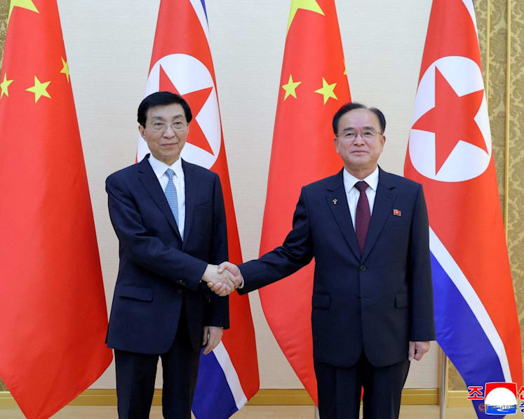 Senior Chinese and North Korean officials hold talks in Pyongyang