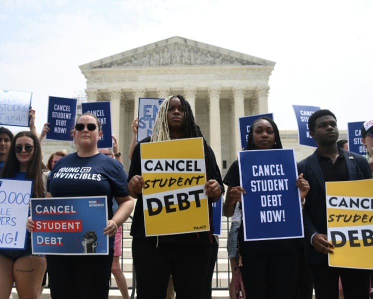 Students fear loss of ‘American dream’ after Biden administration debt forgiveness plan overruled by US Supreme Court