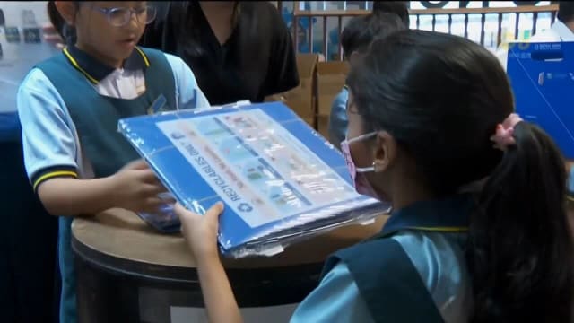 环境局将在中小学派发家用式回收箱 冀提高学生环保意识