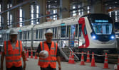 First train unveiled for Johor Bahru-Singapore RTS Link; service will run from 6am to 12am