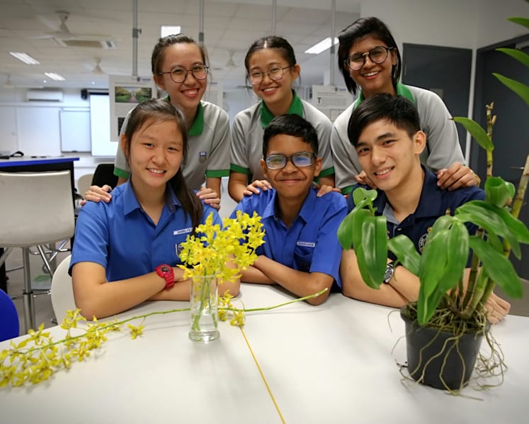 Students see their own ‘growth’ through school’s orchid hybrid programme