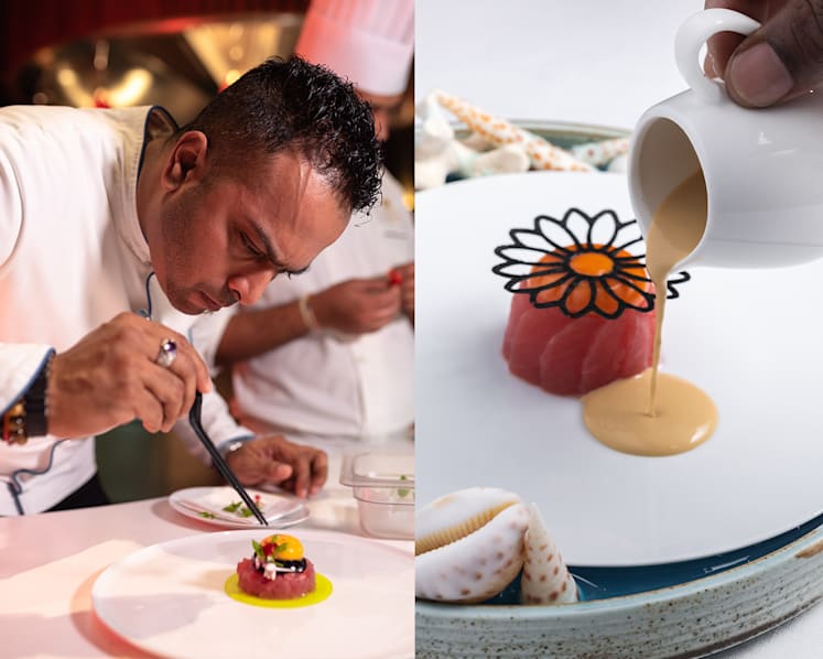 What’s it like to cook world-class cuisine in paradise?