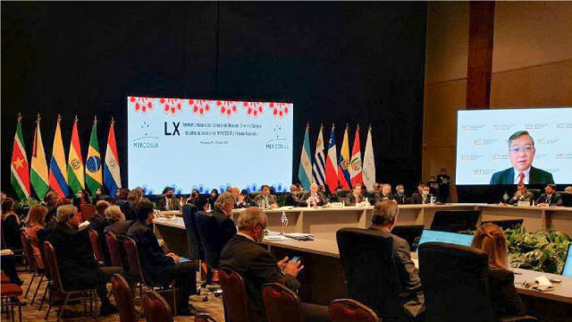 我国同南方共同市场完成自由贸易协定谈判