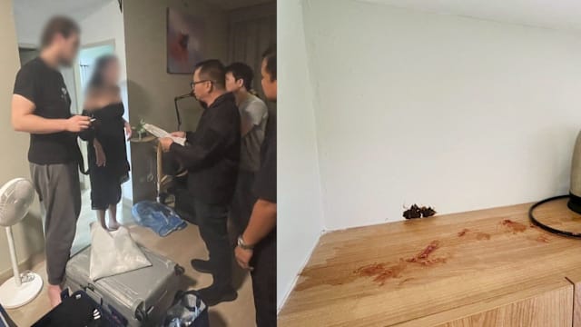 不满意酒店服务  德国情侣恶意破坏清迈酒店财物被捕