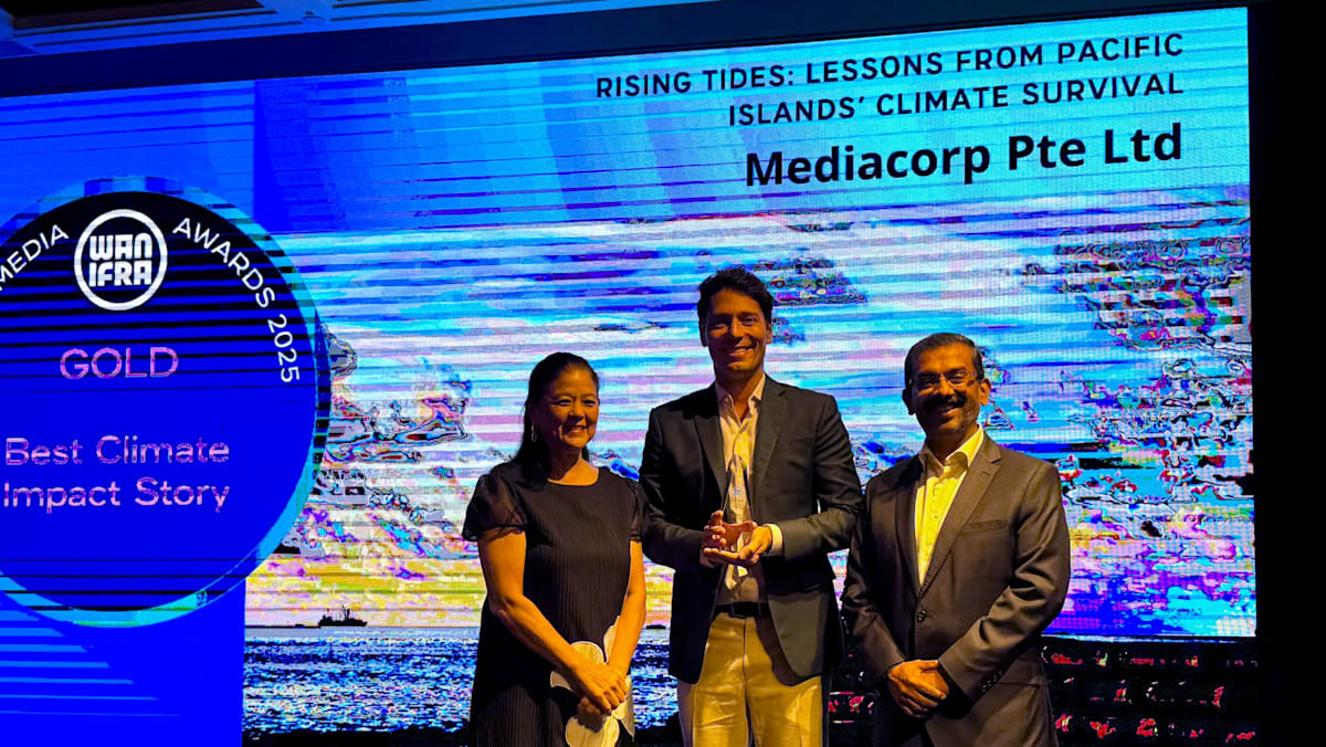 CNA wins gold at WAN-IFRA awards with climate change series on Pacific islands