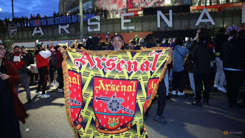 Celebrations erupt in North London after Arsenal seal Premier League title
