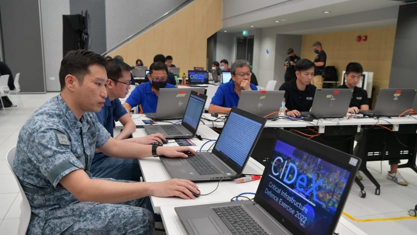 Khidmat Risik dan Digital SAF jalankan latihan pertahanan siber pertama di SG Khidmat Risik dan Digital SAF jalankan latihan pertahanan siber pertama di SG