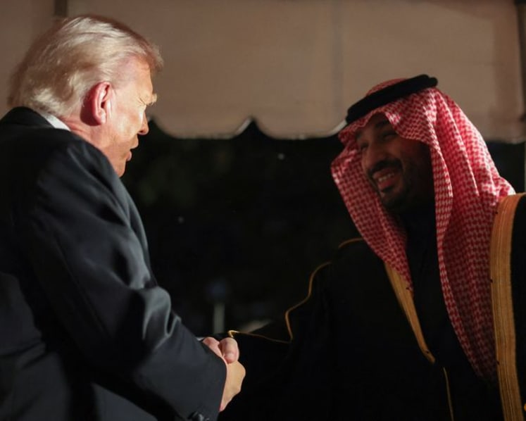 Ronaldo attends White House meeting between Trump and Saudi crown prince