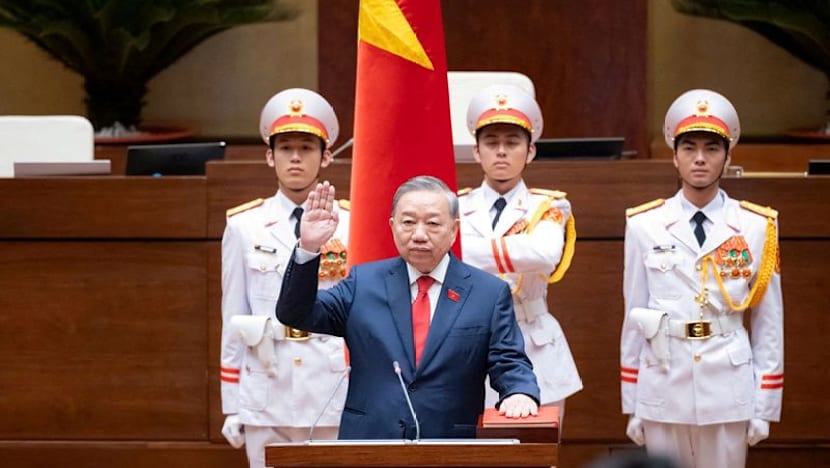 Vietnam's top leader To Lam arrives in China for first state visit