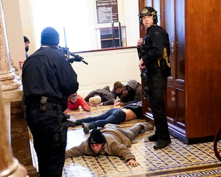 World stunned by violence in US Capitol as protesters attempt to overturn election