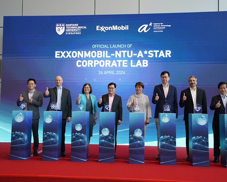 'We don't buy it': Student activists protest ExxonMobil's role in S$60m low-carbon research lab at NTU
