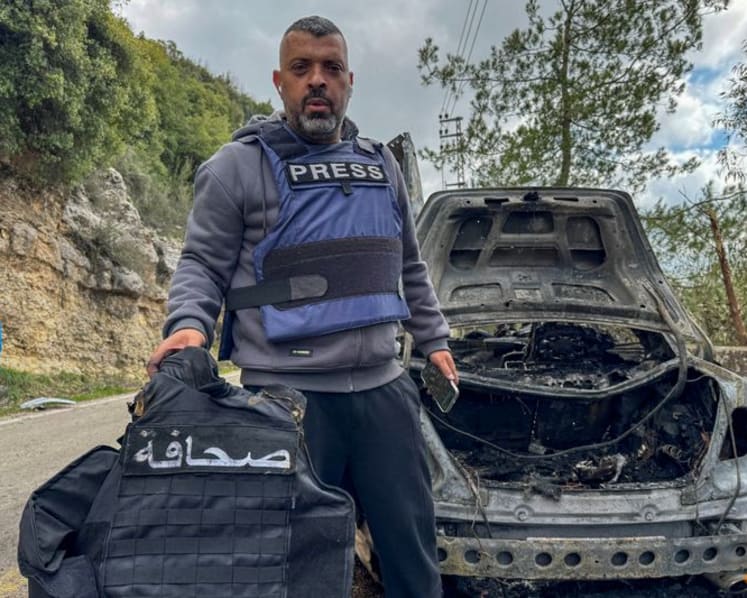 Israeli airstrike in southern Lebanon kills 3 journalists covering the war