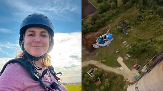 45岁母亲俄罗斯庆生完成蹦极 自拍时却失足坠亡