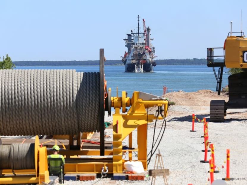 Finland says 'outside activity' likely damaged gas pipeline, telecoms cable