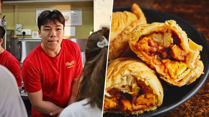 Max Maeder Serves 200 Customers At Curry Puff Shop, Boss Says He Had ‘No Wrong Orders, Very Stable’