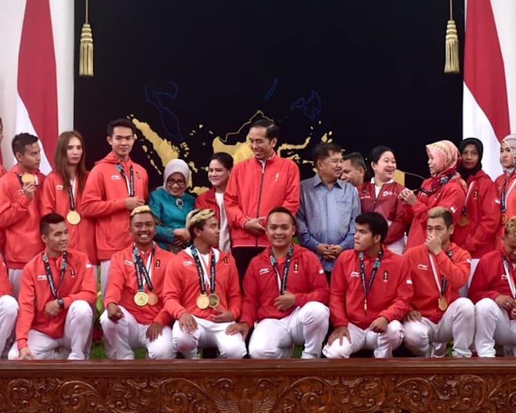 Not 10/10, but pulling off 2018 Asian Games has Jokowi looking for more