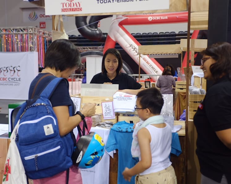 TODAY Enable Fund charity bazaar raises over S$3,600 from items produced by the special needs community