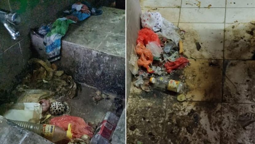 Dapur bersama di dormitori Punggol kotor dek kurang tenaga kerja pembersihan: pengendali, MOM