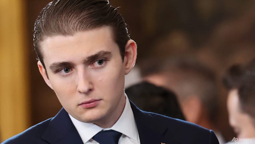 Assailant convicted after Barron Trump calls London police to report crime he saw on video