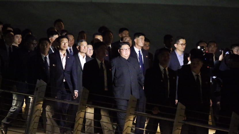 Hours before historic meeting, Kim Jong-un goes on downtown tour