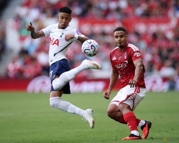 Tottenham's striker shortage exposed in goalless draw at Forest